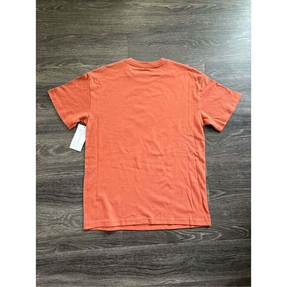 🐿️ NWT Urban Outfitters Dia Pacheco x Golden Hour Burnt Orange Graphic Tee Med - Picture 2 of 5